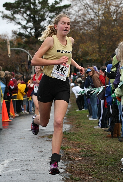 2010NCSXC GD3-741.JPG - 2010 North Coast Section Cross Country Championships, Hayward High School, Hayward, California